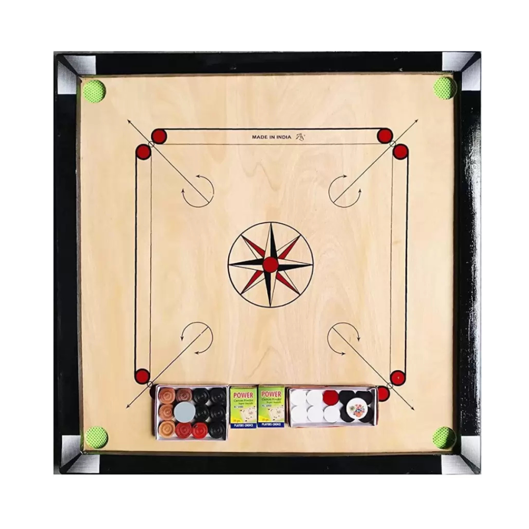 wWAR Full Size Carrom Board