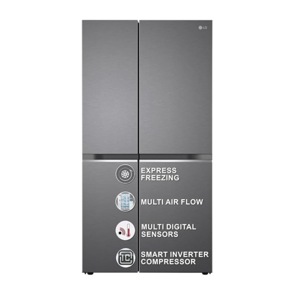 LG 655 L Double Door Side by Side Refrigerator